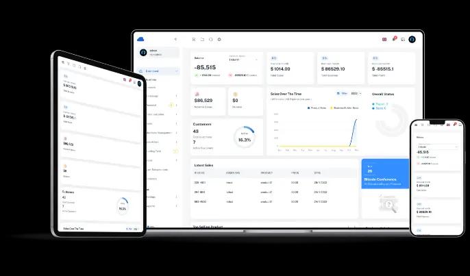 Cloud MLM Software with a custom brand theme applied