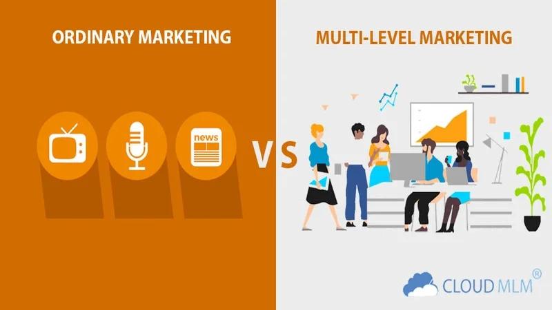 Marketing ordinaire v/s marketing multi-niveaux