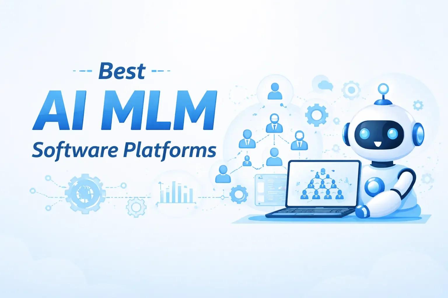 Meilleures plateformes logicielles AI MLM en 2026 (examinées et comparées)