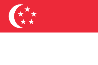 Flag of Singapour