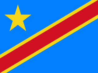 Flag of République démocratique du Congo