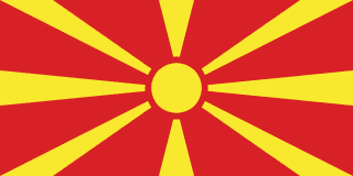 Flag of Macédoine du Nord