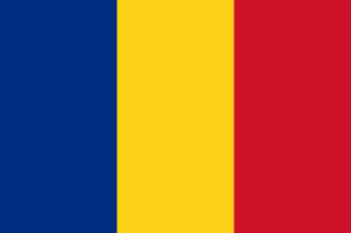 Flag of Roumanie