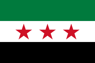 Flag of Syrie