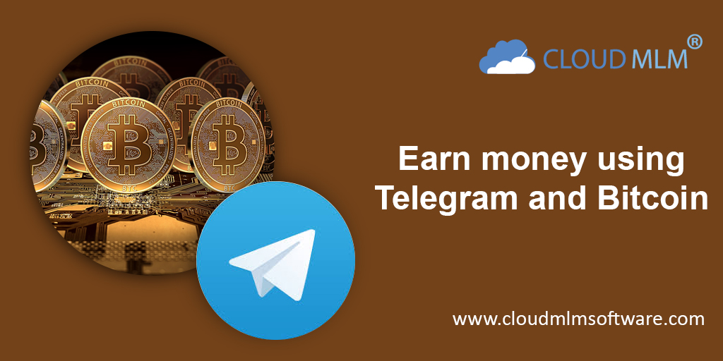Gana dinero usando Telegram y Bitcoin