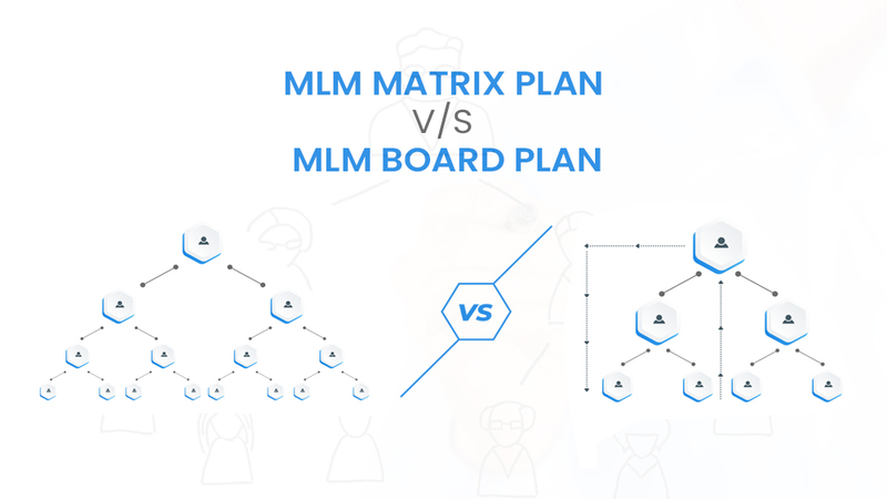 MLM MATRIX PLAN V/S MLM BOARD PLAN