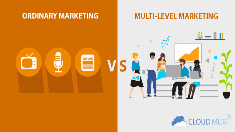 Ordinary marketing v/s multi-level marketing