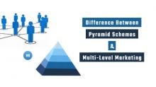 Difference Between Pyramid Schemes and Multi-Level Marketing