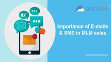 Importance of E-MAIL & SMS in MLM sales