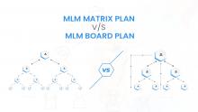 MLM MATRIX PLAN V/S MLM BOARD PLAN