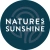 Logotipo do sol da natureza